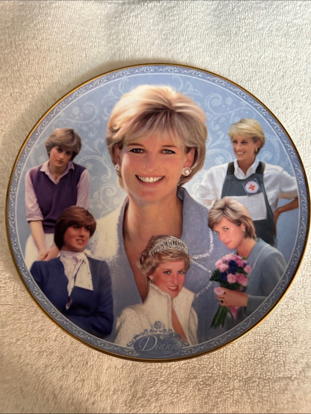 Princess Diana The People’s Princess Danbury Mint #A3351 Royal Worcester